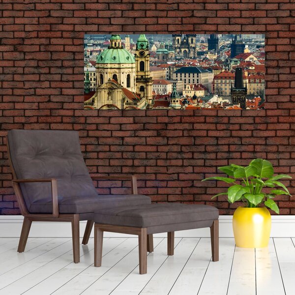 Kép - Prágai panoráma (120x50 cm)