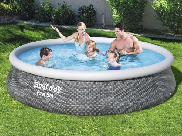 Bestway Fast Set felfújható medenceszett szivattyúval 396 x 84 cm