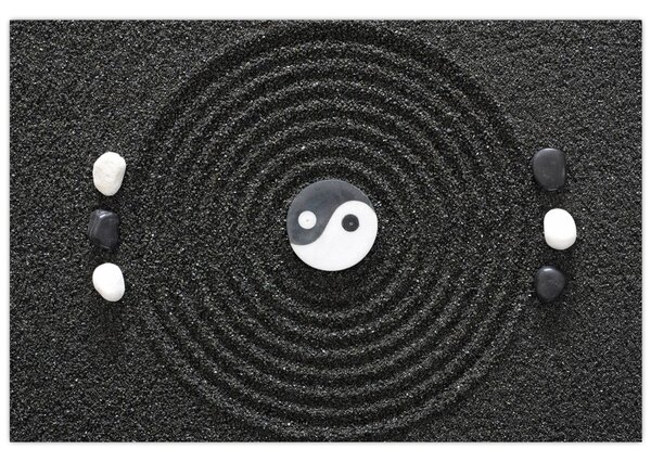 Kép - Yin és Yang (90x60 cm)