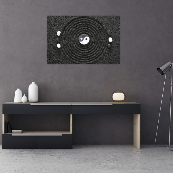 Kép - Yin és Yang (90x60 cm)
