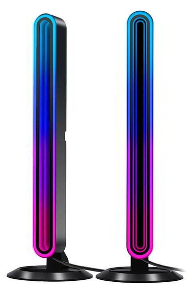 BlitzWolf BW-AL1 LED RGBx2 Asztali Lámpa - Fekete