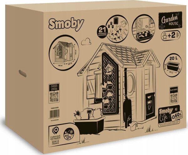 SMOBY Life kerti játszóház 7600810408