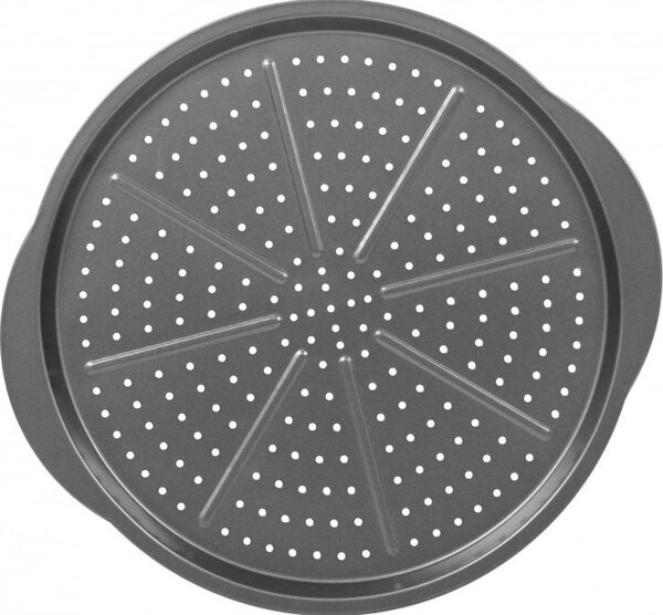 Ambition Lukrecja Pizza Sütőforma - 35.5 cm, Fekete