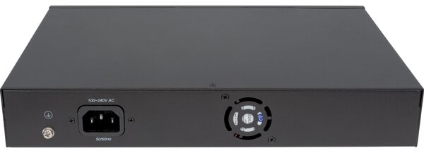 Intellinet 561310 hálózati kapcsoló Gigabit Ethernet (10/100/1000) Ethernet-áramellátás (PoE) támogatása Fekete