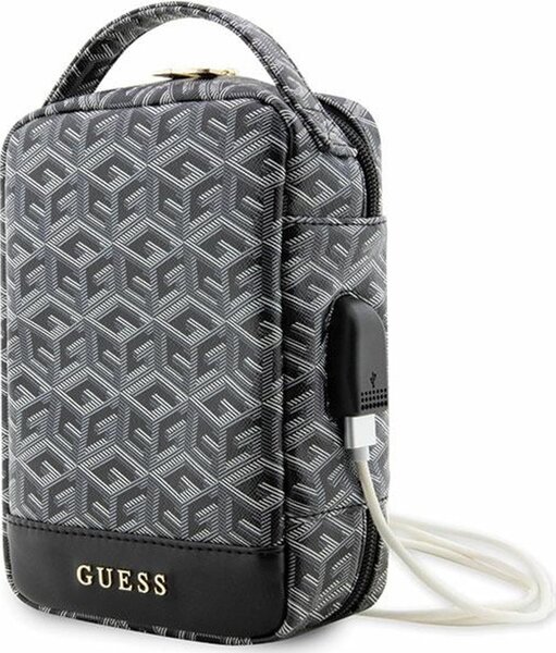 Guess GCube Stripe GUHBHGCFSEK rendszerező táska, fekete