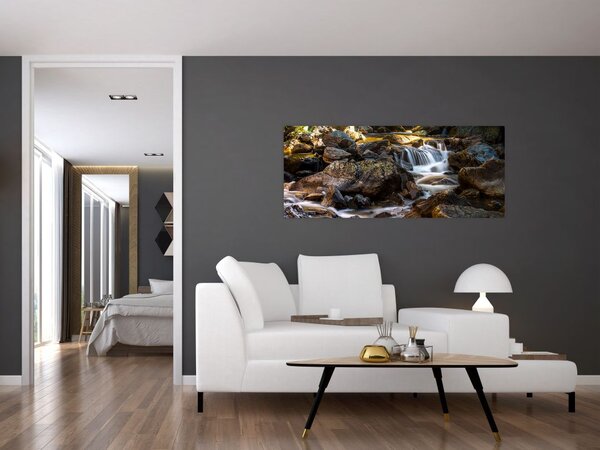 Köves patak képe (120x50 cm)