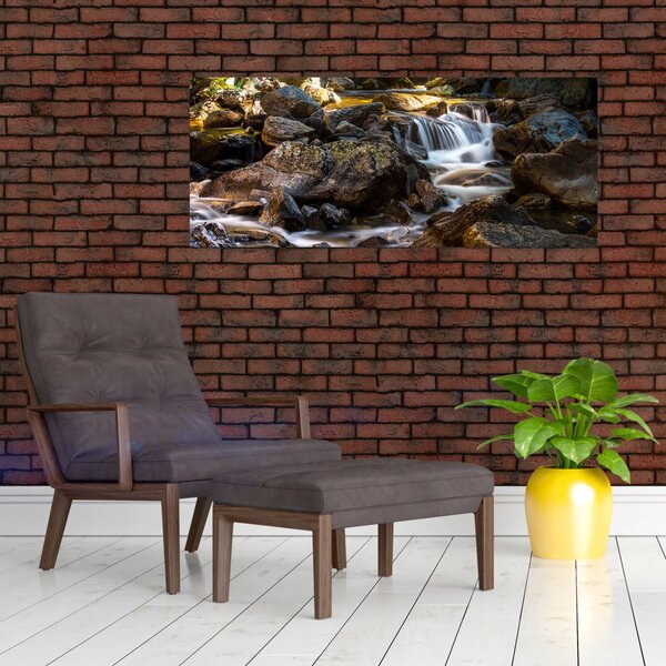 Köves patak képe (120x50 cm)