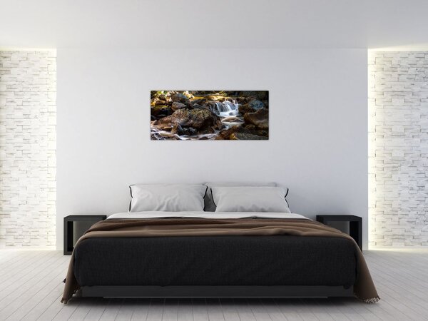 Köves patak képe (120x50 cm)