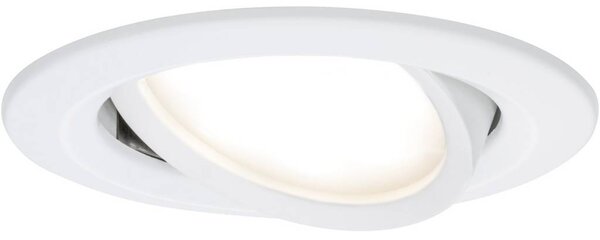 Paulmann Coin Slim LED-es beépíthető lámpa 4 részes készlet LED Fixen beépített LED-es 18 W Fehér (matt) (4064161242163)