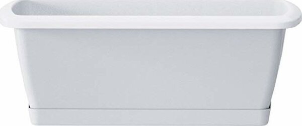 Jardinera Respana Soporte Blanco 59x18,4x14,5 Cm