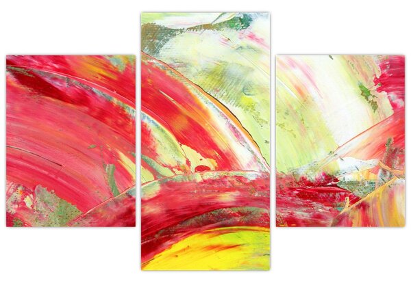 Absztrakció kép - festmény (90x60 cm)