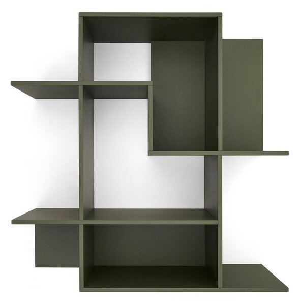 Zöld moduláris polcrendszer 80x80x25 cm Ina – Kave Home