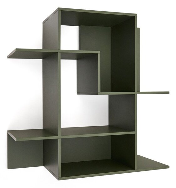 Zöld moduláris polcrendszer 80x80x25 cm Ina – Kave Home