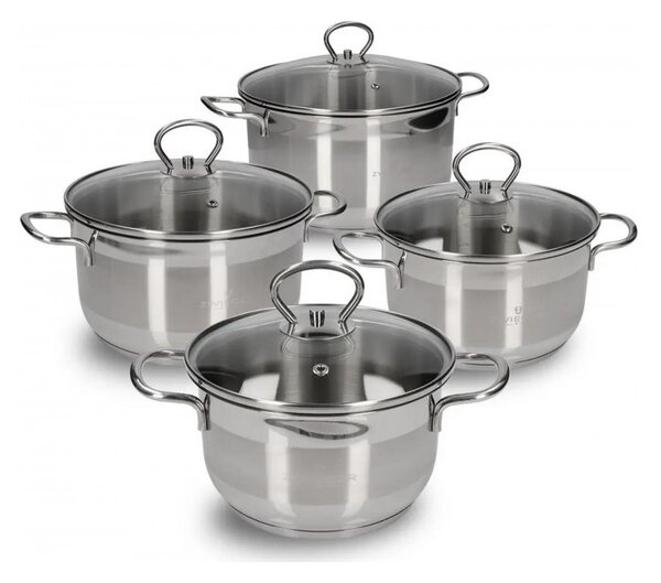 Zwieger Rocca Edénykészlet - Inox (8 részes)