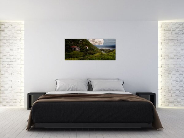 Holdas tájkép (120x50 cm)