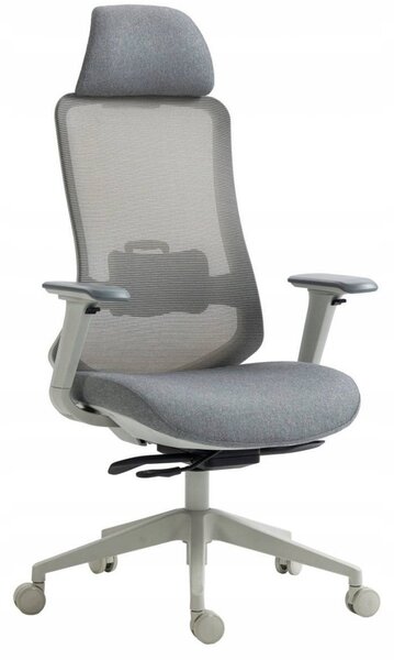 Fotel biurowy OFFICE PRODUCTS Siros, szary