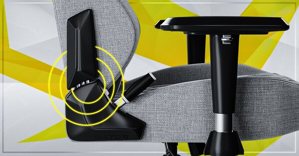 HATOR Darkside 3M Fabric gamer szék fekete 110kg
