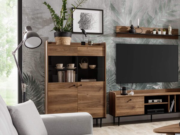 VASINA W90 vitrines szekrény