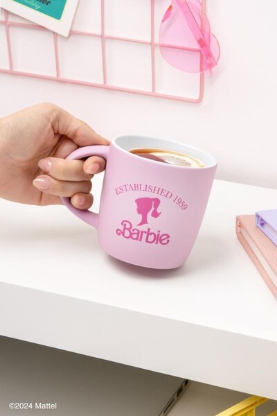 Paladone PP13761BR, Barbie, Official, Pink, Kerámia, Bögre
