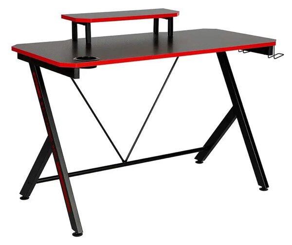AZAN gamer asztal - fekete