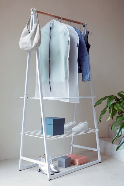 Brabantia Protective Clothes Cover közepes méretű ruhavédő huzat, 2db-os szett, M méret - 595x990mm, áttetsző / szürke - 148927