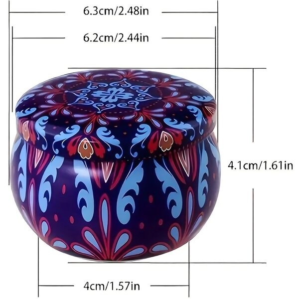 Extralink Home - 4 Darabos Illatos Szójagyertya Készlet Ajándékdobozban, W-1505 Modell