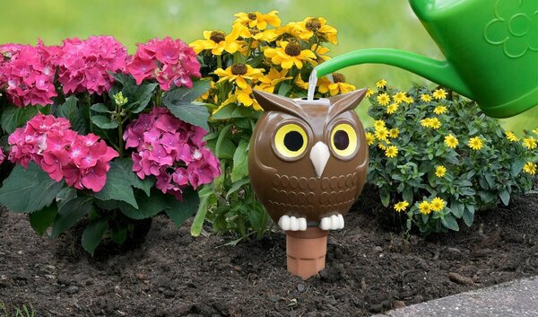 Maximex Nawadniacz ceramiczny do kwiatów 1600 ml, sowa