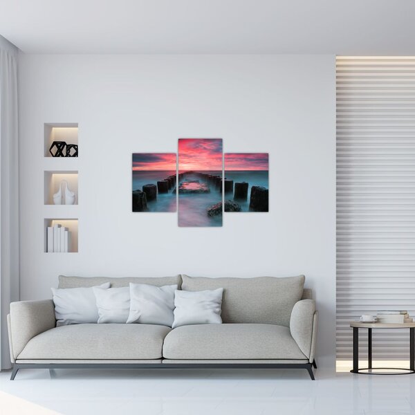 Kép - Sziklák a tenger (90x60 cm)