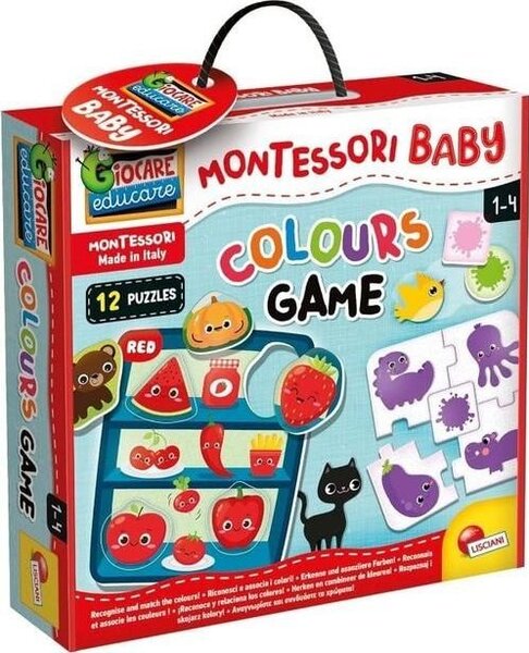 Lisciani Gra Montessori Baby - Gra z kolorami