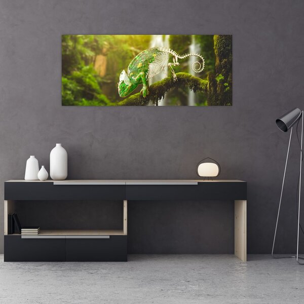 Gyík képe (120x50 cm)