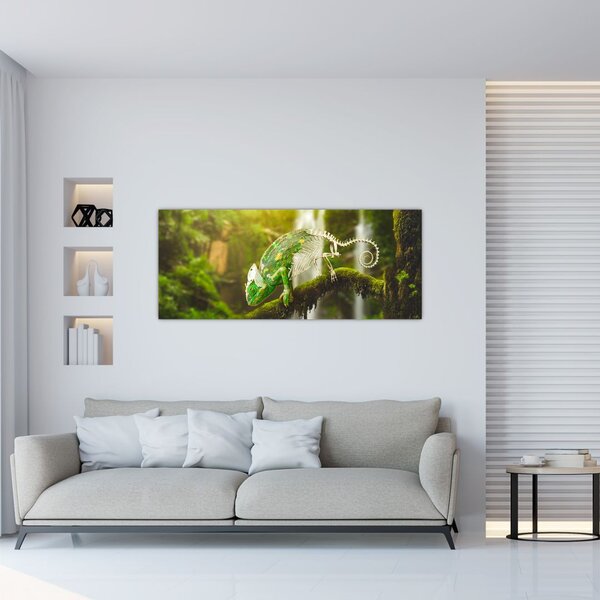 Gyík képe (120x50 cm)