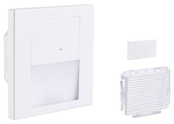 Paulmann LED Wandeinbauleuchte Tsaro eckig 80x36mm Fali beépíthető lámpa LED 1 W Fehér (matt) (80002)