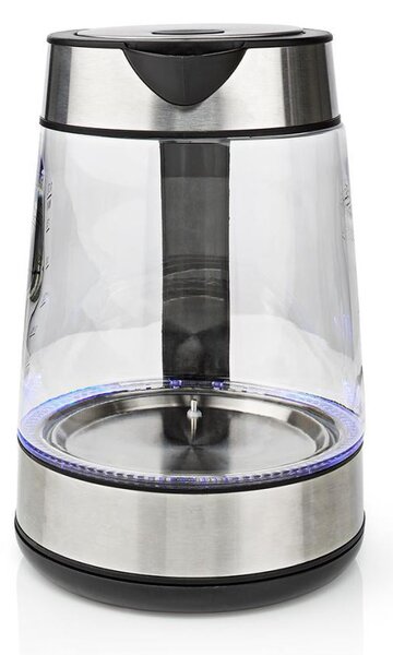 Nedis KAWK320EGS vízforraló 1,7L üveg, 2200W