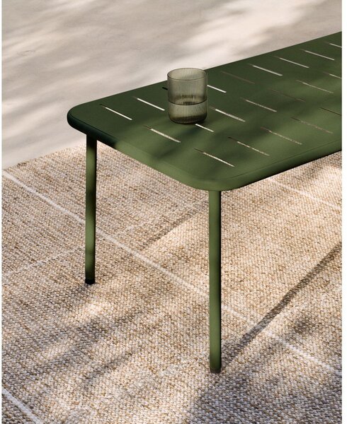 Acél kerti dohányzóasztal 50x90 cm Zivia – Kave Home