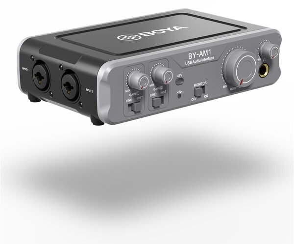 BOYA BY-AM1 Két csatornás USB audio mixer / konverter