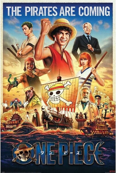 Plakát One Piece: Live Action - Pirates Incoming, (61 x 91.5 cm)
