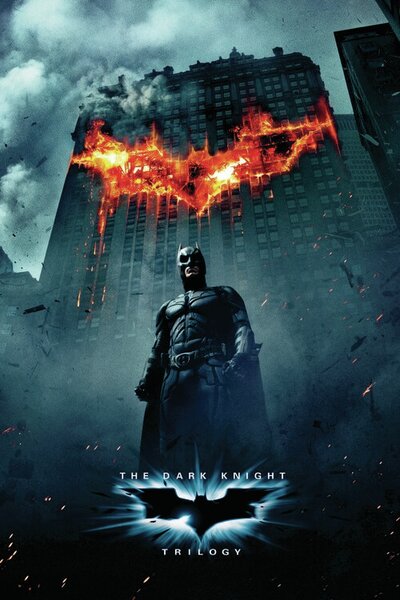 Plakát The Dark Knight Trilogy - Batman SOLVENT, (61 x 91.5 cm)
