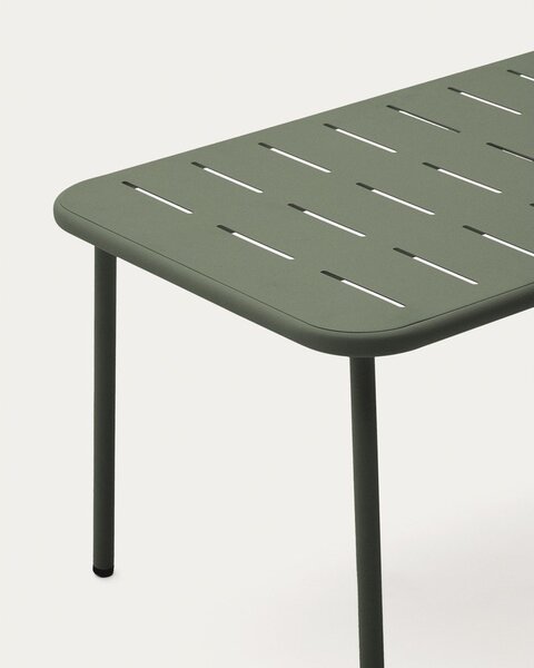 Acél kerti dohányzóasztal 50x90 cm Zivia – Kave Home