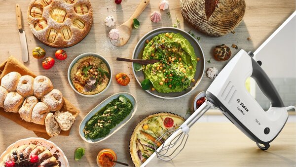 Bosch MFQ37470 mixer Kézi mixer 750 W Fekete, Fehér