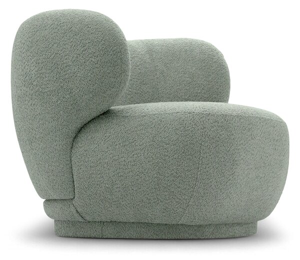 Skindi relax fotel - zöld bouclé Catch Me 13