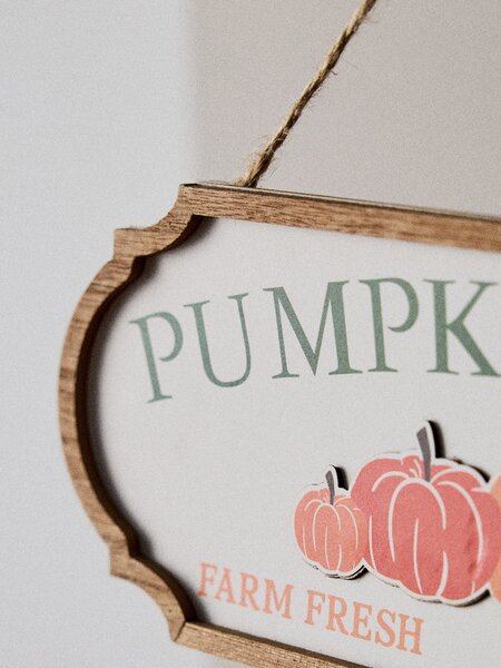 Sinsay - Függődísz „Pumpkin Patch” felirattal - többszínű