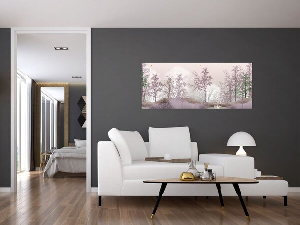 Az erdő képe (120x50 cm)