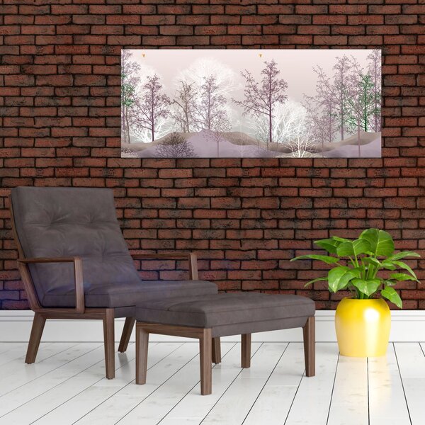 Az erdő képe (120x50 cm)