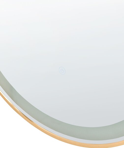 LED fürdőszobai tükör CHIDDES 60 cm 120 cm Ezüst