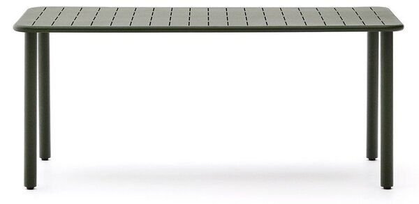 Acél kerti étkezőasztal 90x180 cm Brai – Kave Home