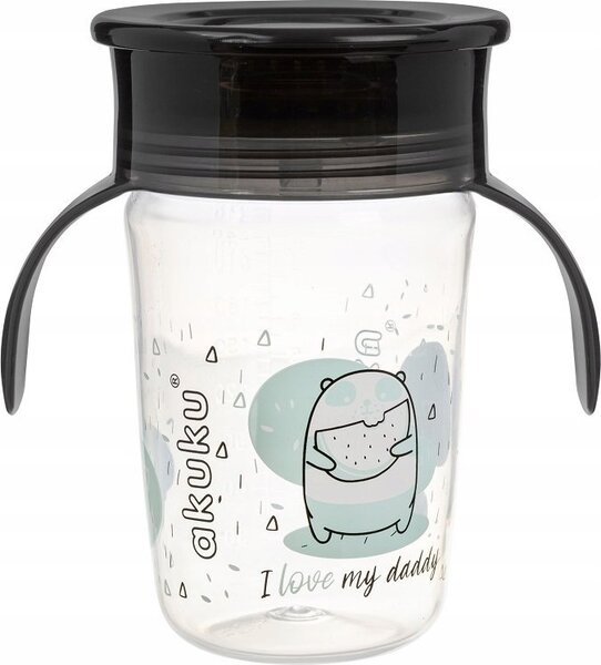 Akuku Itatópohár Csöpögésmentes 240 Ml 360 Fok I Love My Daddy
