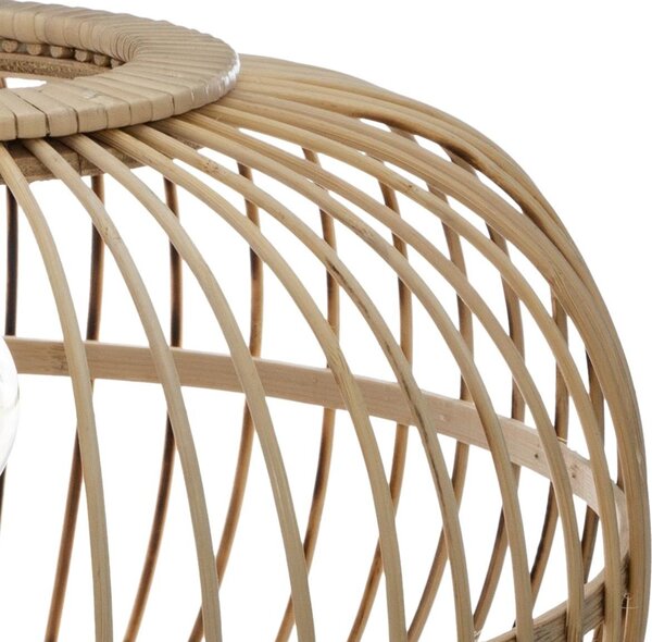 Lámpara Trípode De Bambú "eads" H31cm