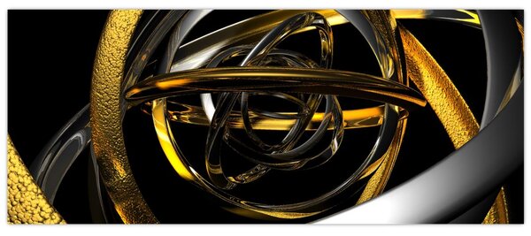 A modern absztrakció képe (120x50 cm)