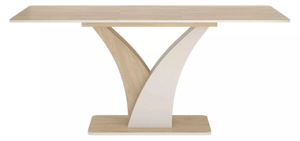 Vento Kihúzható Étkezőasztal Laminált Tölgy-Kasmír