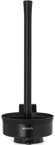 BRABANTIA Profile fali/álló tartalék kistekercses WC-papír tartó 3 tekercses acél fekete - 483462